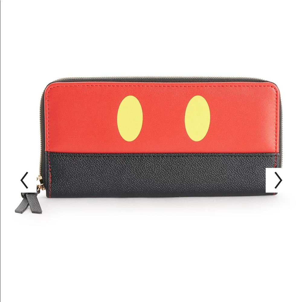Danielle Nicole Disney's Mickey Mouse Zip Around Wallet